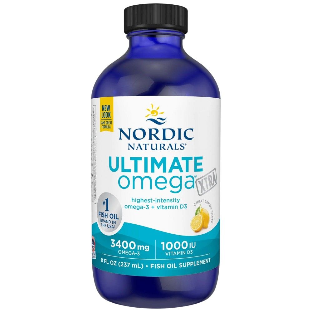Ultimate Omega Xtra | S vitamínom D3 - 237 ml