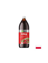 Hawthorn Juice s camu camu a prírodný vitamín C - srdce a nervový systém, 1 liter, 20 alebo 40 dávok