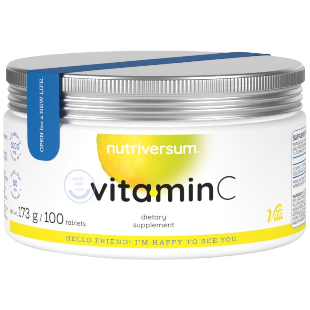 Vitamín C 1000 | s ružovými bokmi - 100 tabliet