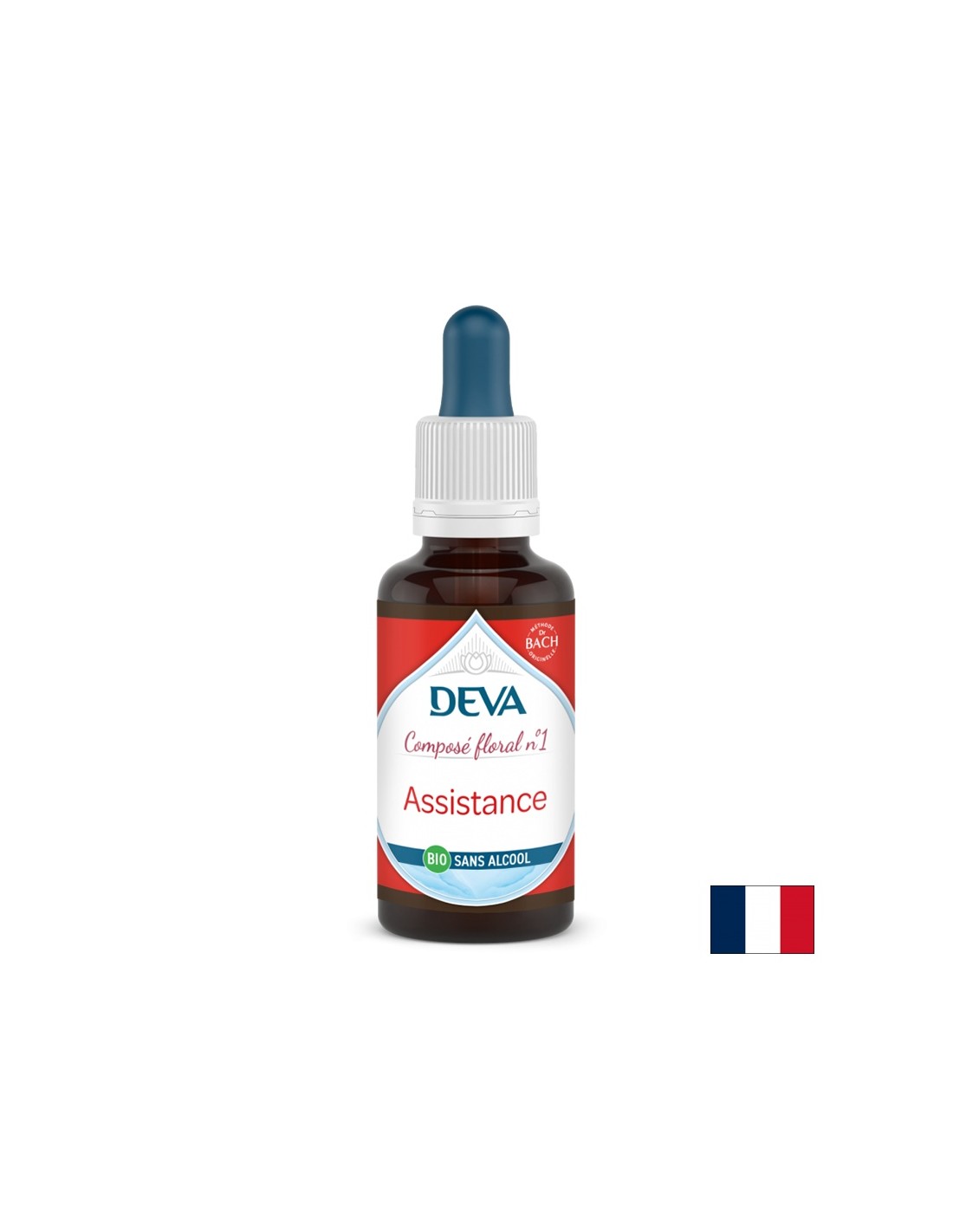 Prvá pomoc, kvetinové esencie, metóda Bach klesá č. 1 (bez alkoholu), 30 ml