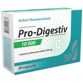 Pro-Digestiv 10000 | Pancreatin 200 mg - 30 капсули - Feel You