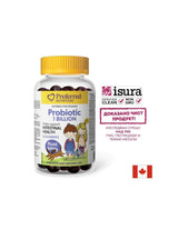 Probiotikum pre deti a dospievajúcich, 1 miliardy aktívnych kultúr - dobré trávenie a imunita, 50 ovocných želézných tabliet