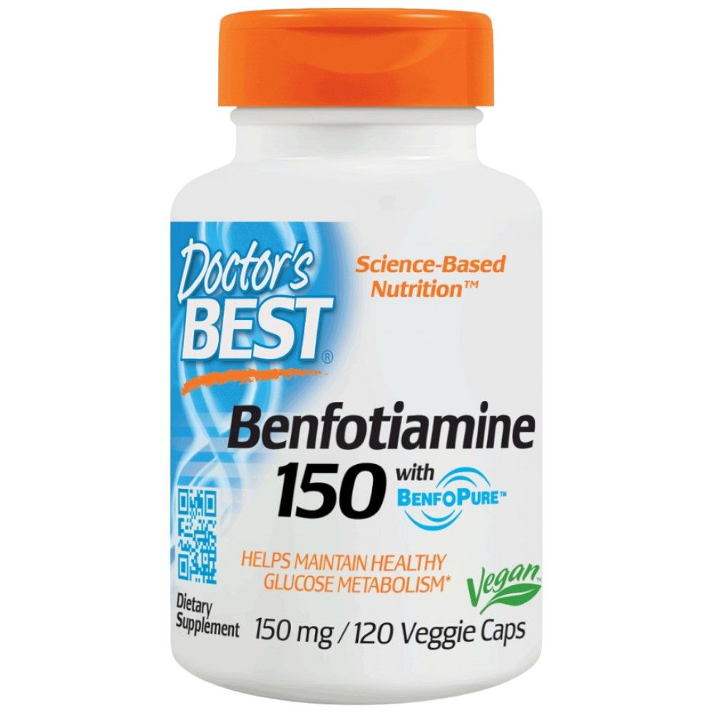 Najlepšie Benfotiamine 150 mg | Benfopure - 120 kapsúl