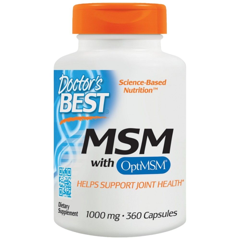 Najlepšie MSM 1000 mg | S optimsm - 360 kapsúl