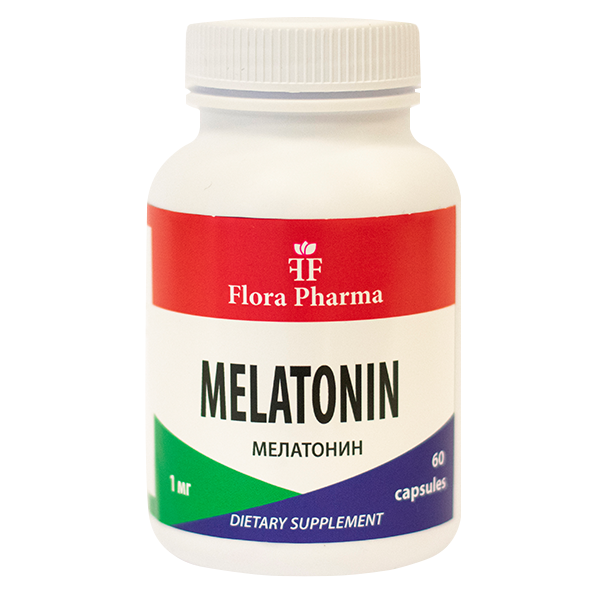 Melatonín 1 mg / 60 kapsuly, 60 dávok / flóra farmaceu