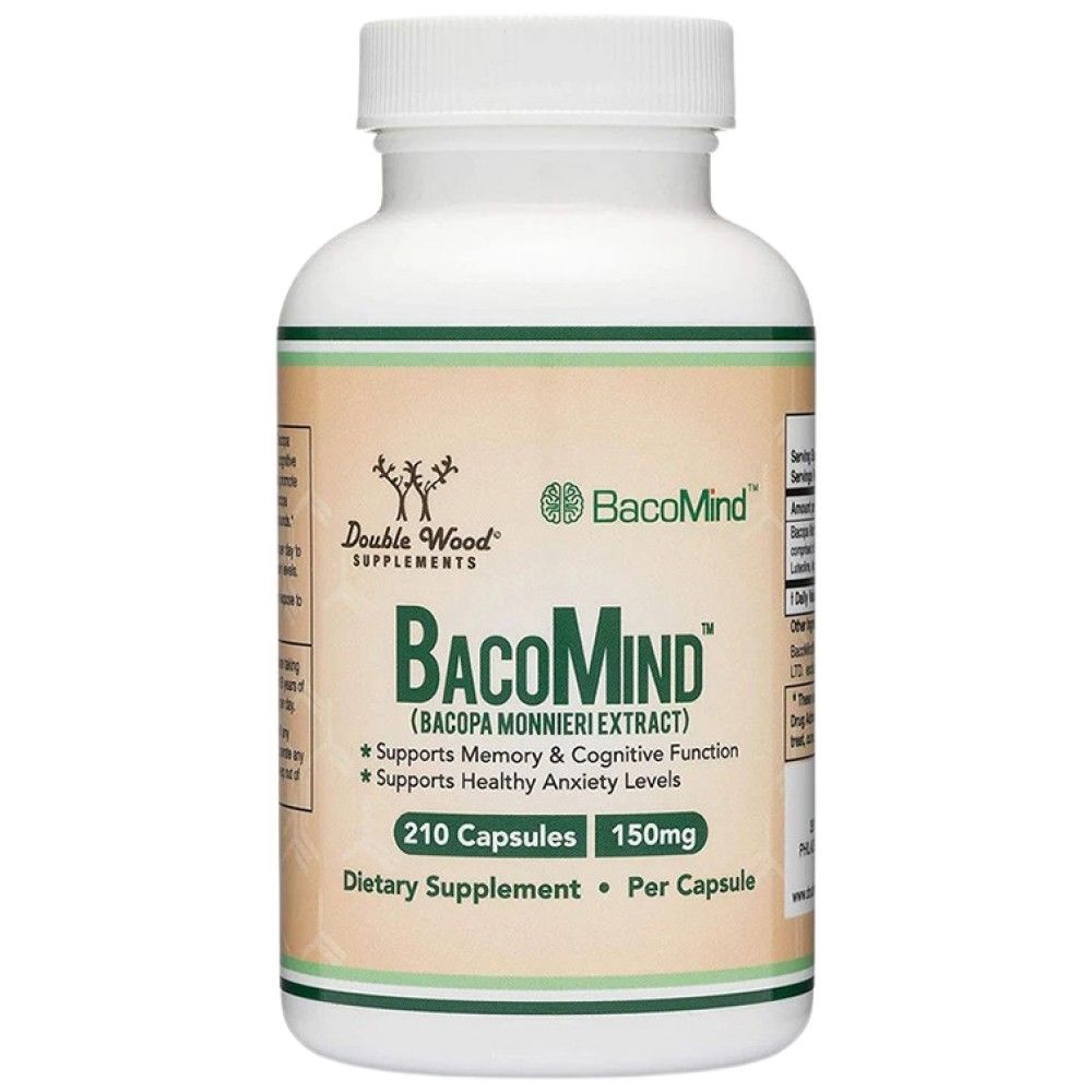 Bacopa Bacomind ™ - 210 kapsúl