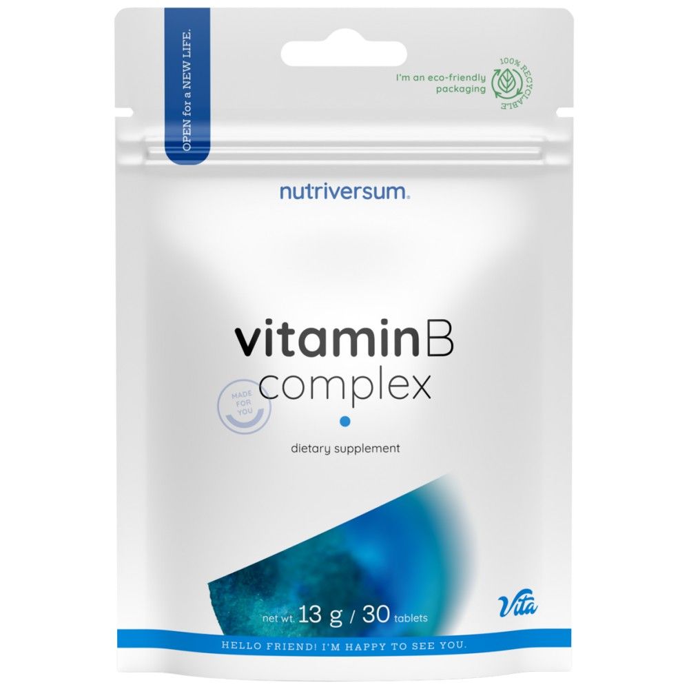 Vitamín B -komplex - 30 tabliet