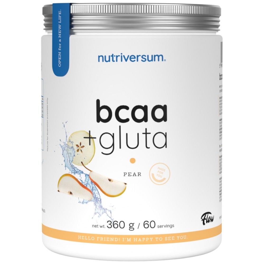 BCAA + gluta prášok Prietok - 360 gramov