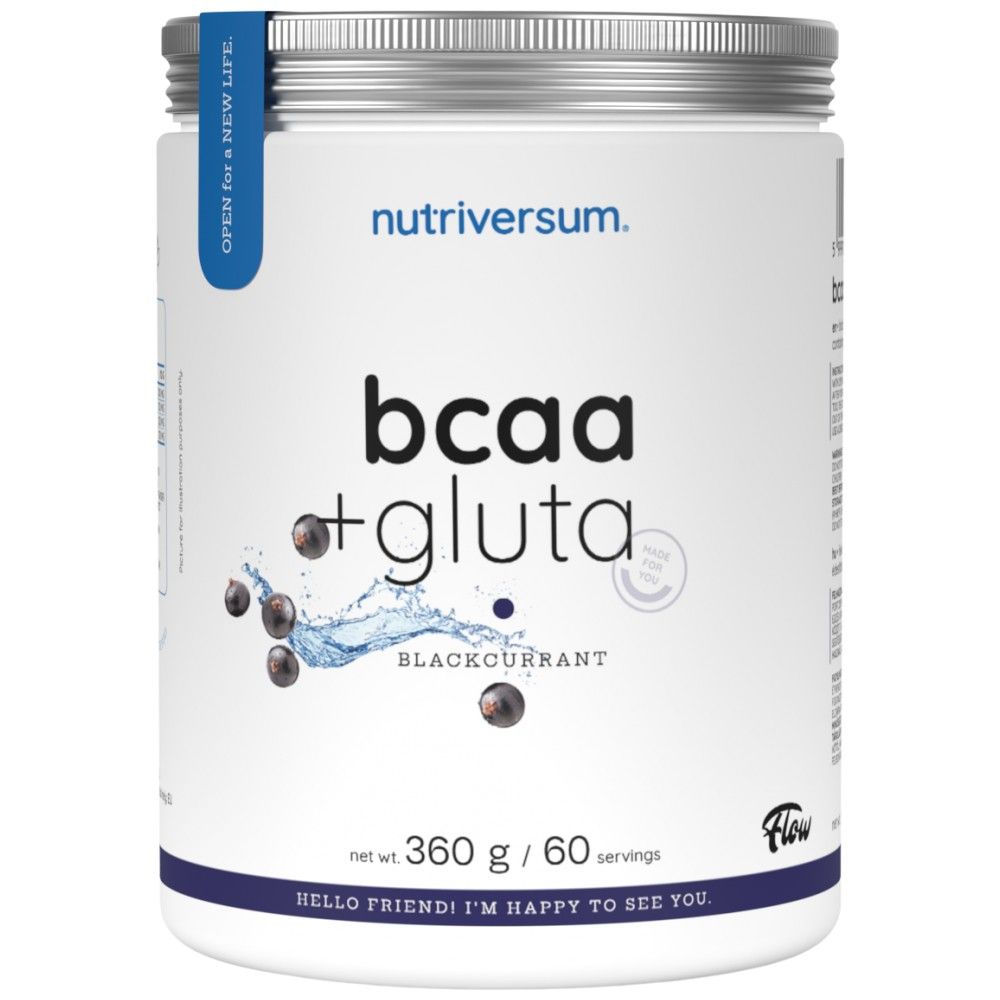 BCAA + gluta prášok Prietok - 360 gramov