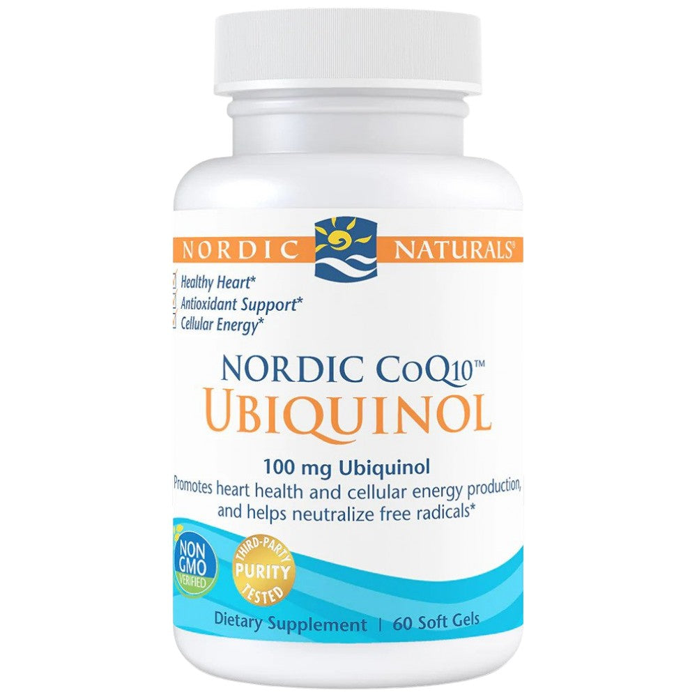 Nordic Coq10 ubichinol 100 mg - 60 gélových kapsúl
