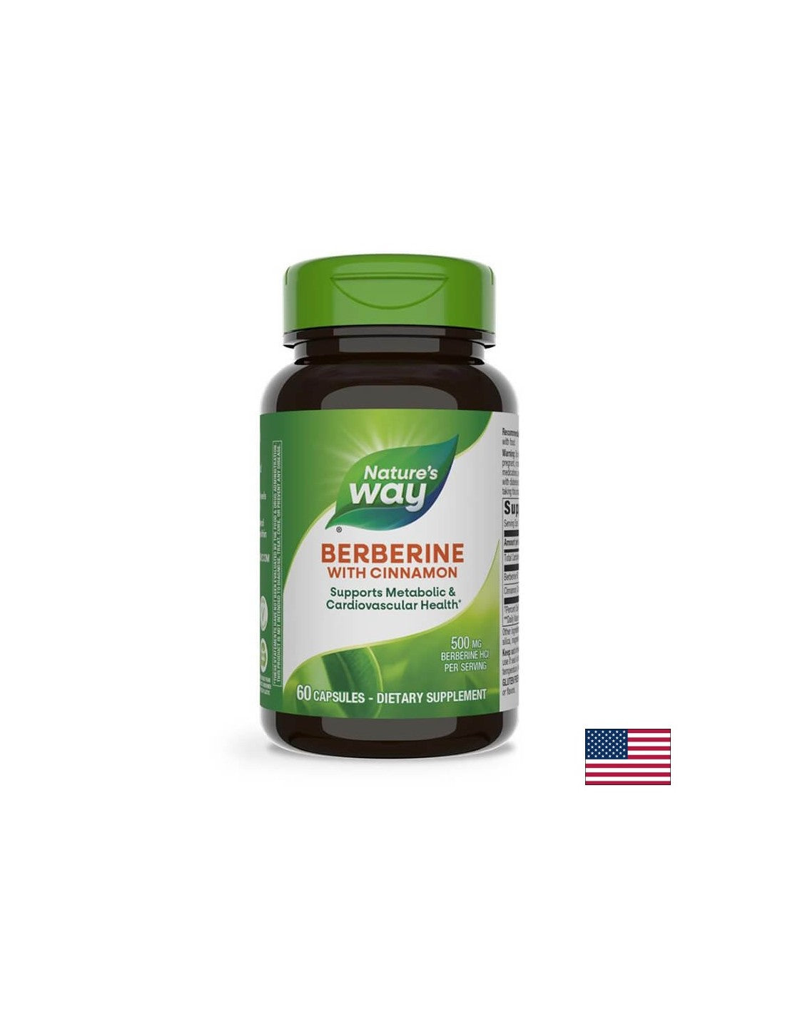 Berberine + Cinnamon - Rovnováha cukru v krvi a metabolická podpora, 60 kapsúl
