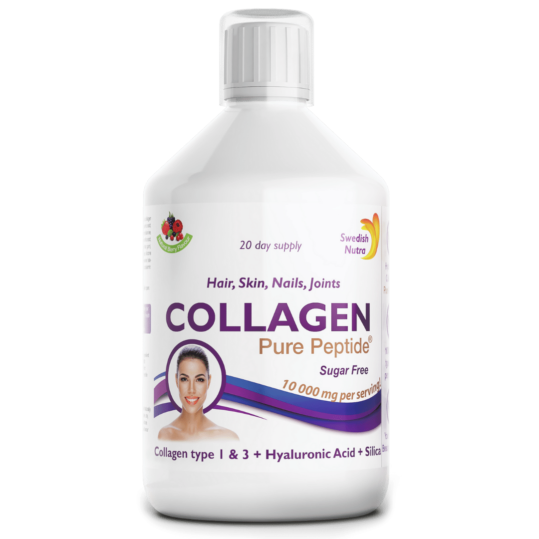 Hovädzí kolagén 10 000 mg s kyselinou hyalurónovou 50 mg - 500 ml