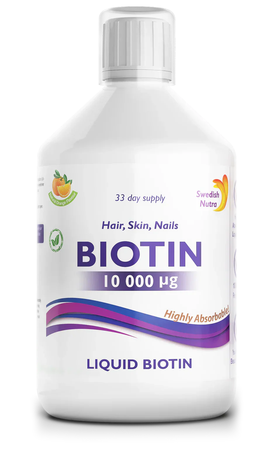 Kvapalný biotín 10 000 mcg x 500 ml