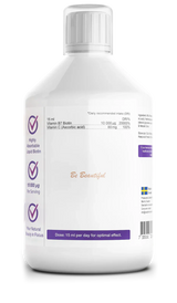 Kvapalný biotín 10 000 mcg x 500 ml