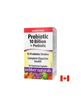 Probiotic 10 miliárd aktívnych probiotík, 15 kmeňových vzorcov + prebiotiká, 90 kapsúl