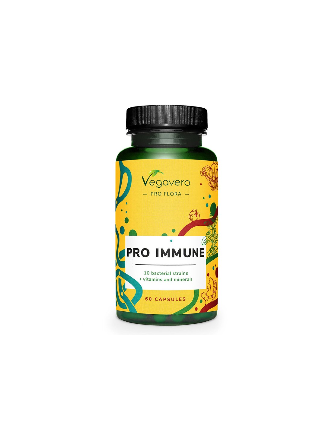 Probiotické imunitné - 10 probiotických kmeňov + vitamíny a minerály, 60 kapsúl