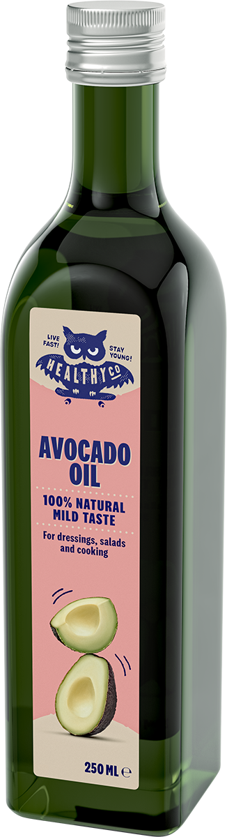 100% prírodný avokádový olej 250 ml.