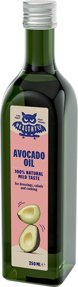 100% prírodný avokádový olej 250 ml.