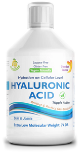 Kvapala kyselina hyalurónová 100 mg - výživa na bunkovej úrovni - 500 ml