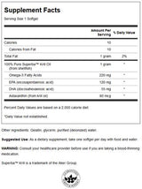 100% čistý krill olej 500 mg - 60 softgelov