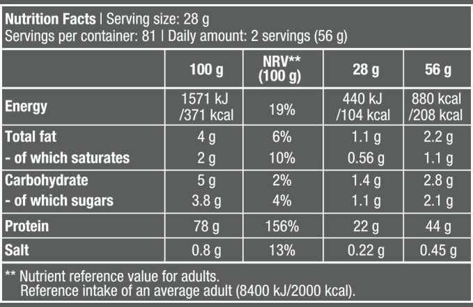 100% čistá srvátka - 0,454 kg