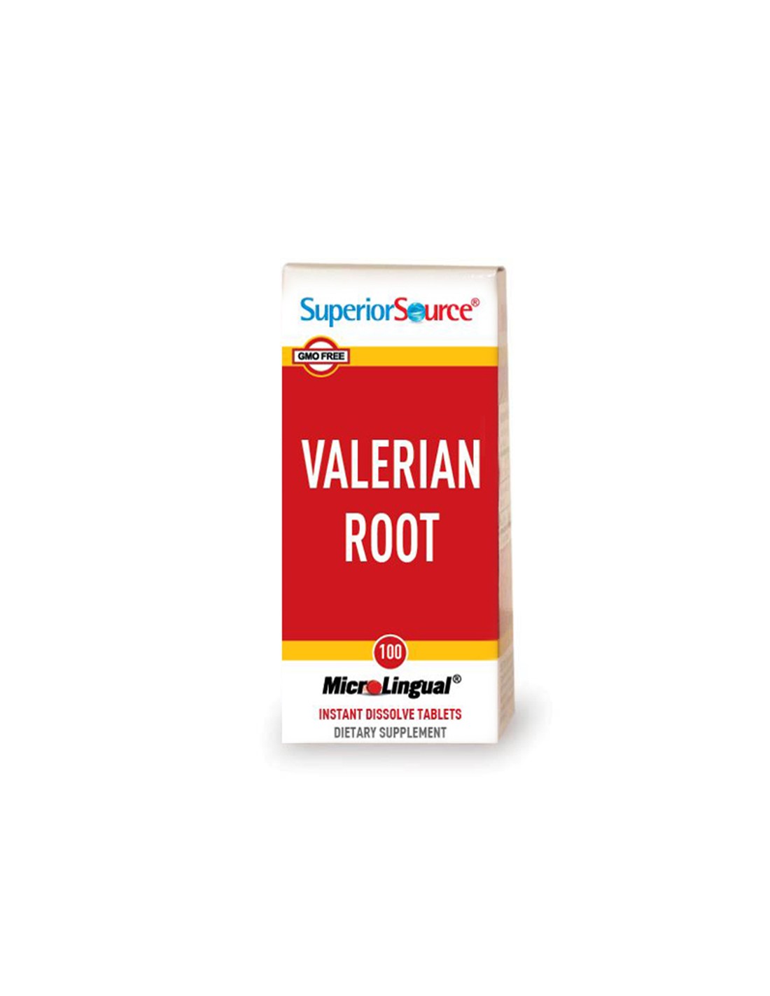 Dobrá nálada - valeriána (koreň), 100 sublingválnych tabliet <tc>Superior Source</tc>