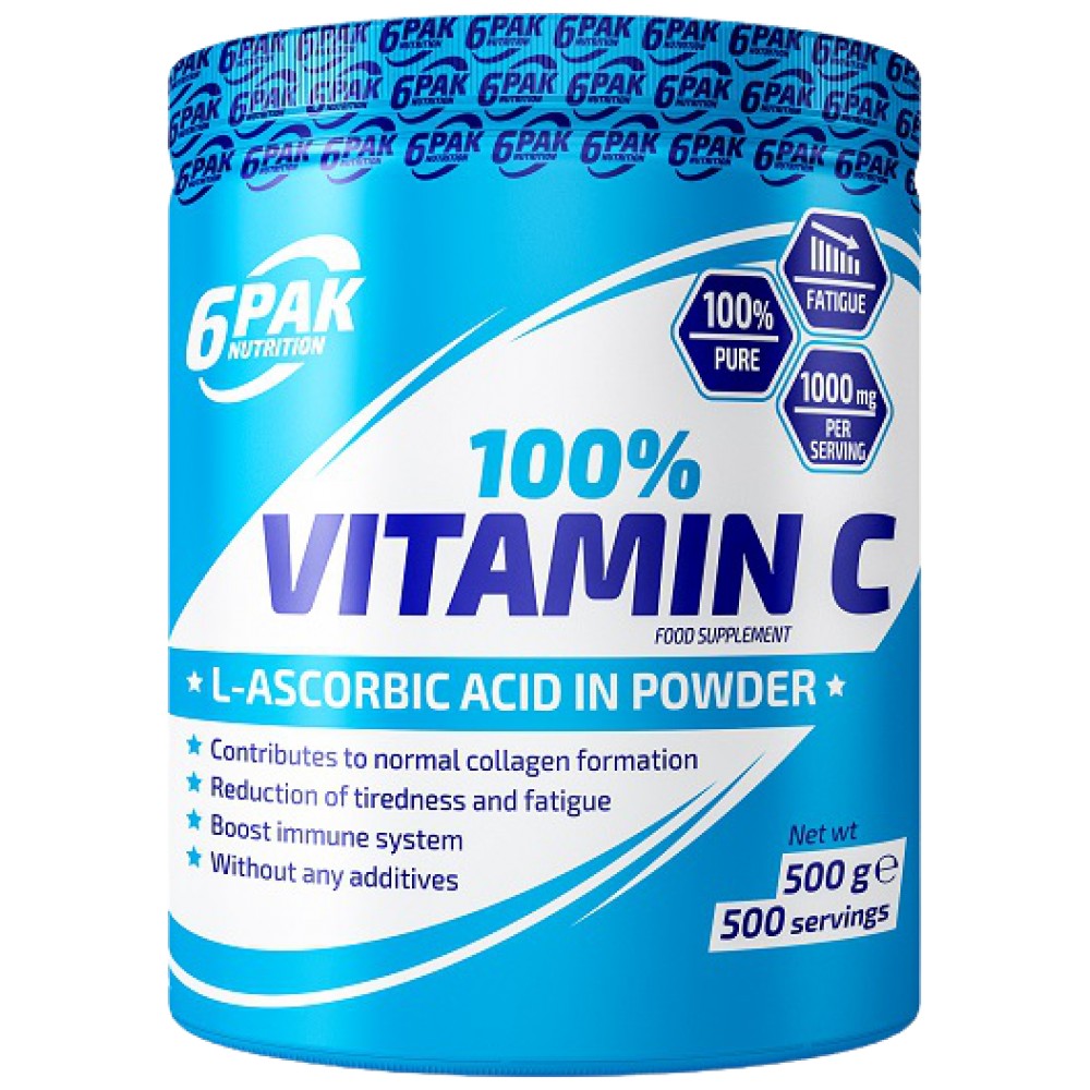 100% vitamín C [500 gramov, 500 dávok]