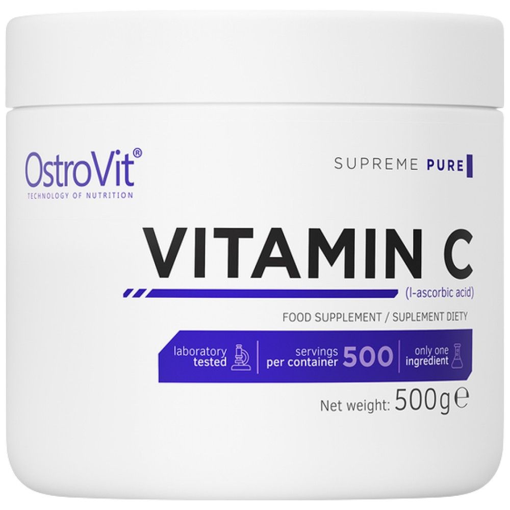 100% prášok vitamínu C - 500 gramov