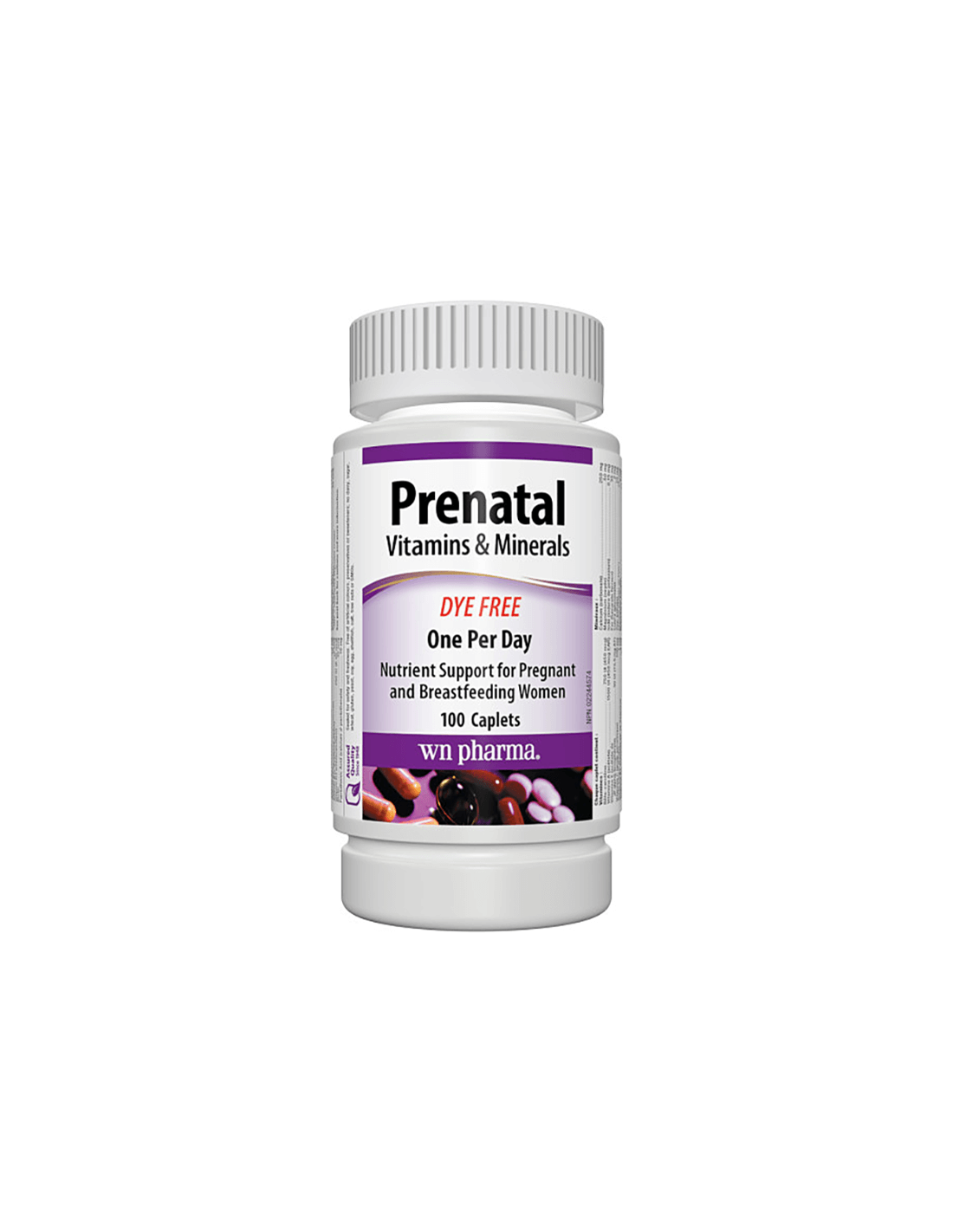 Prenatálne multivitamíny a minerály, 100 kaplet