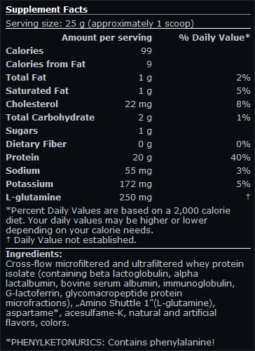 100% srvátkový izolát - 2,00 kg