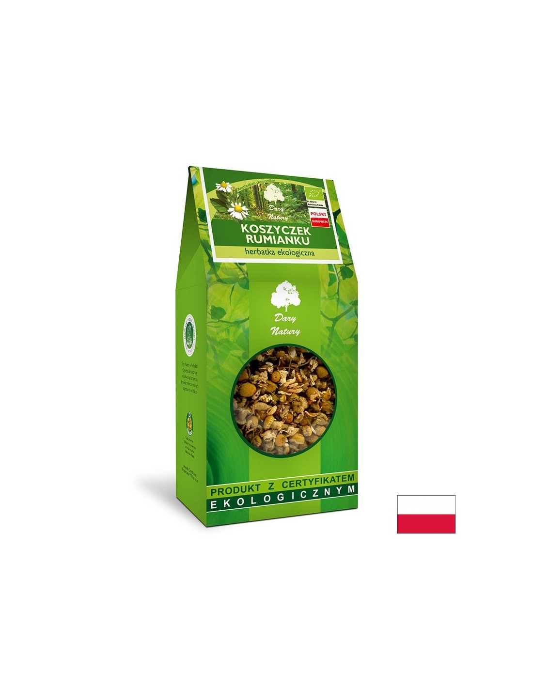 Harmančekový čaj (farba) Bio, 100 g <tc>Dary Natury</tc>