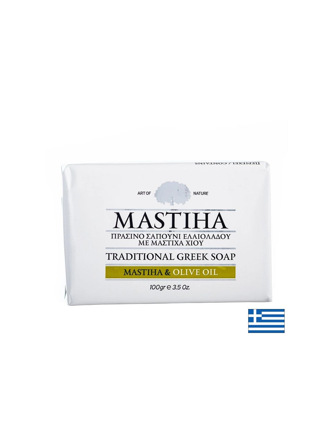 Tradičné grécke mydlo s <tc>Mastiha</tc> a olivový olej, 100 g <tc>Mastiha</tc>