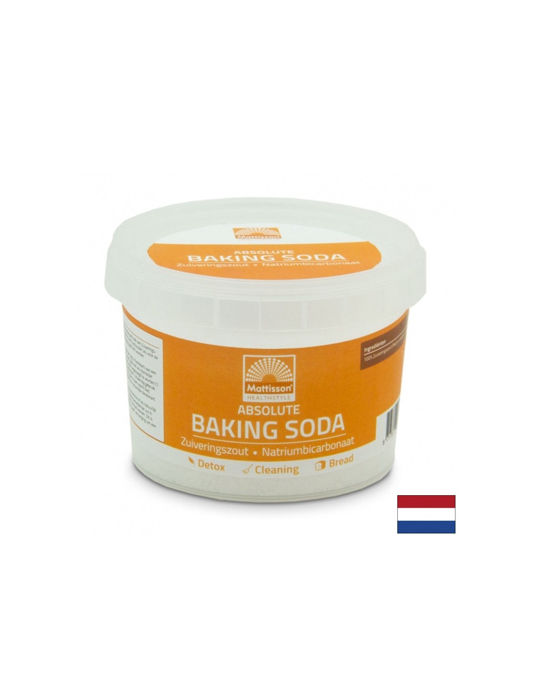 Hydrogénuhličitan sodný, 100 g <tc>Mattisson Healthstyle</tc>