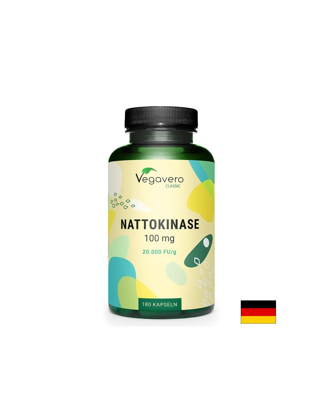 Kardiovaskulárne zdravie - Nattokináza, 100 mg x 180 kapsúl
