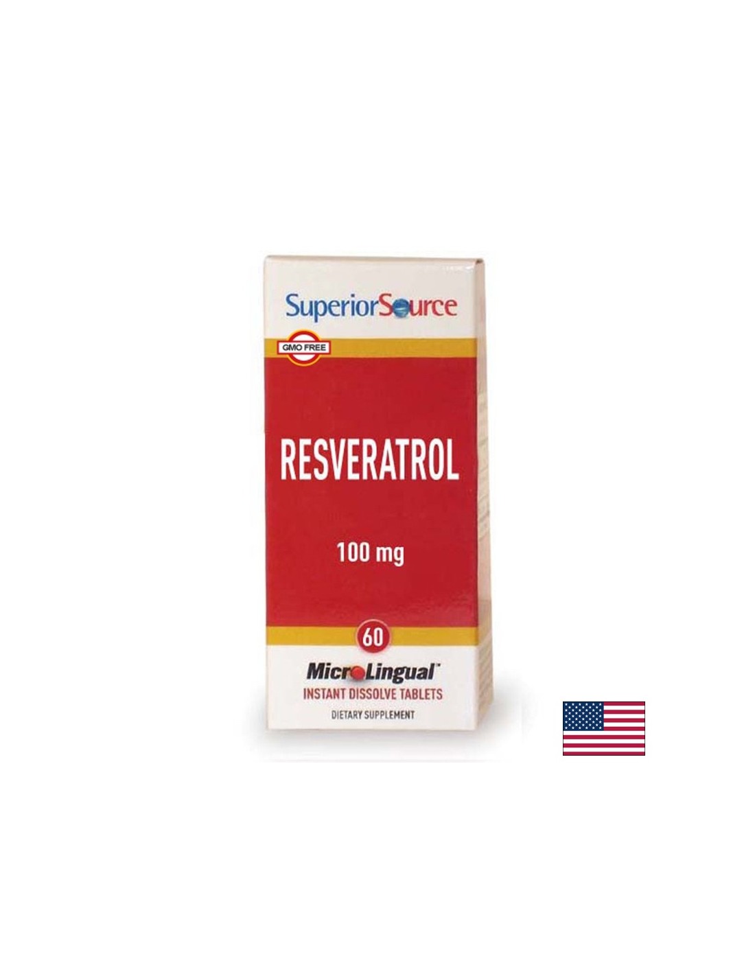 Antioxidant - Resveratrol 100 mg + sladké drievko, 60 sublingválnych tabliet