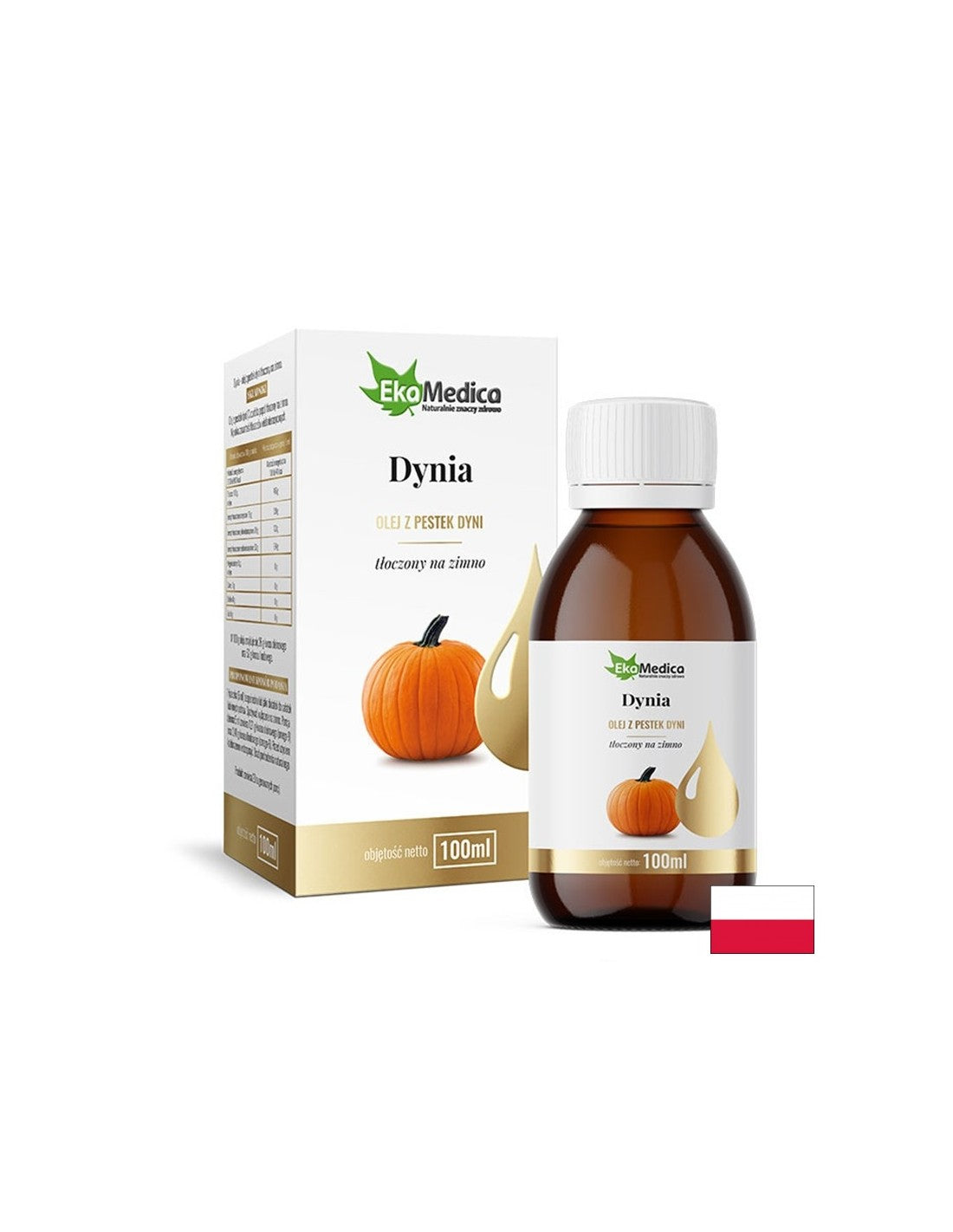 Tekvicový olej (za studena), 100 ml