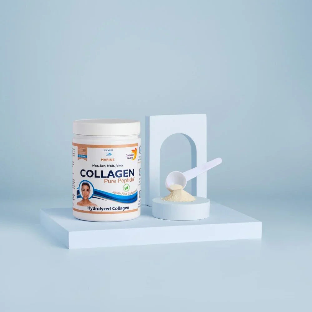 Prášok kolagénu rýb 10000 mg čistý peptid 300 g
