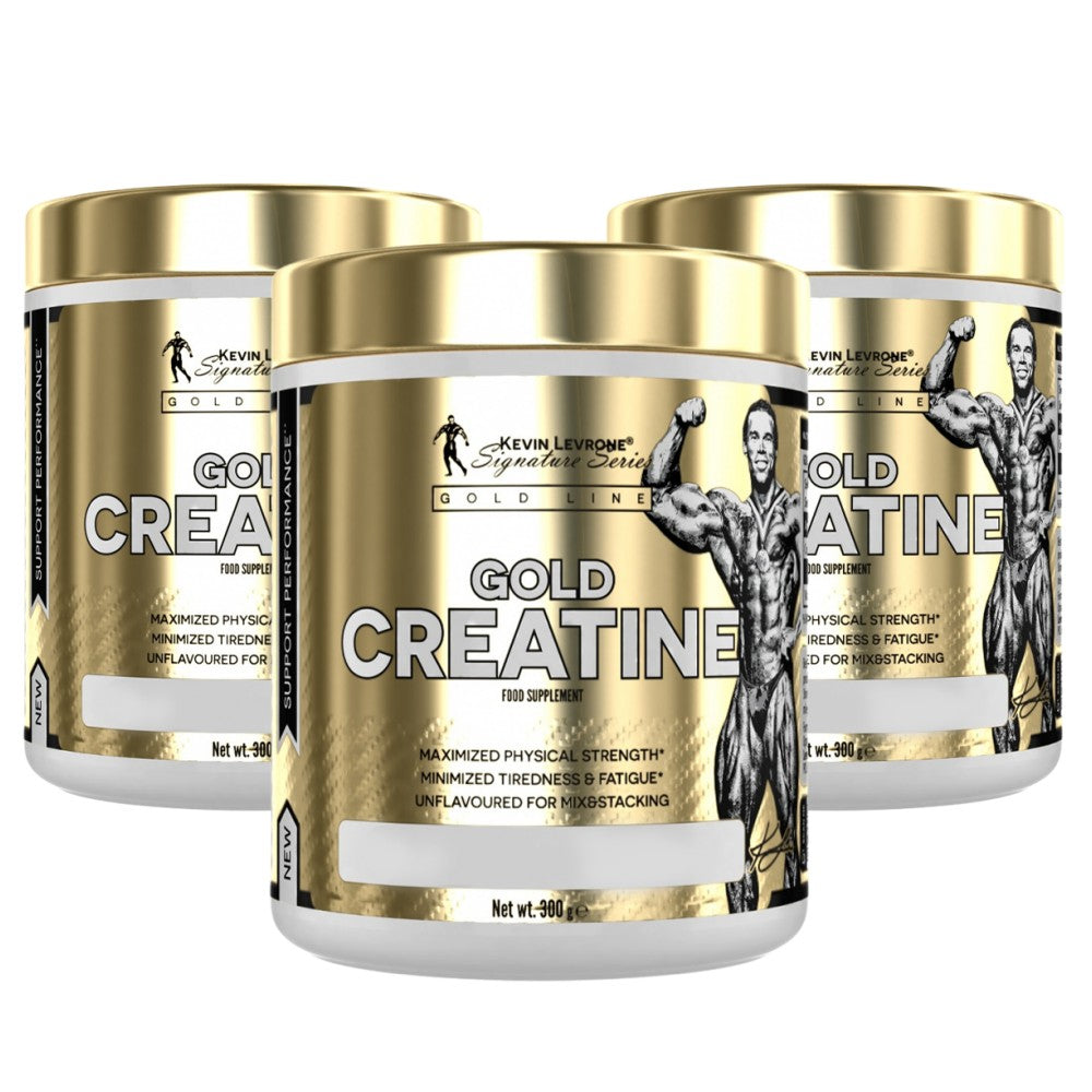 <tc>Kevin Levrone</tc> - Kreatín monohydrátový prášok Gold Series - 300 g 2 + 1 zadarmo