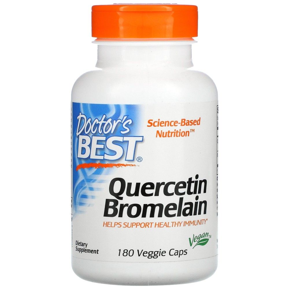 Najlepší kvercetín Bromelain - 180 kapsúl
