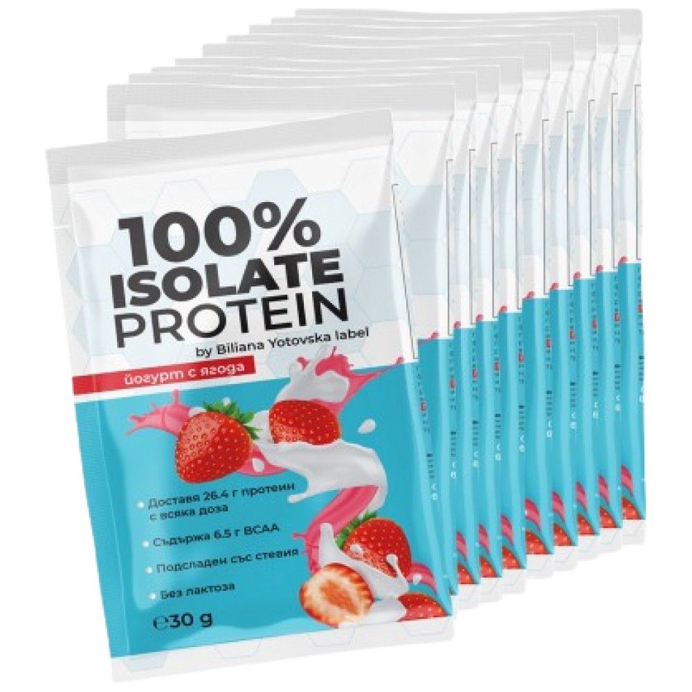 100% izolovaný proteín s pridanou stevia - 30 gramov