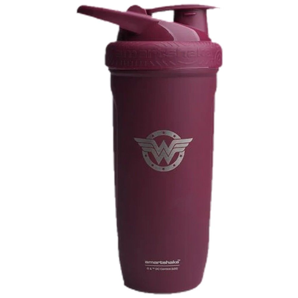 Inteligentná posilňujte trepačku z nehrdzavejúcej ocele Wonderwoman - 900 ml
