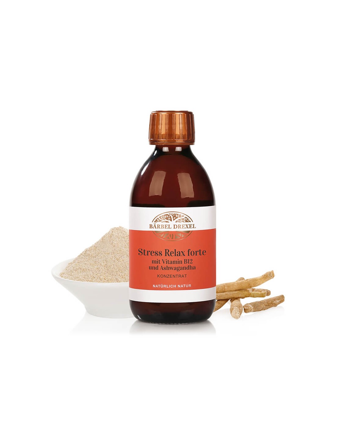 Stress relax formula proti nervovému vypätiu a únave - s vitamínom B12 a ashwagandhou, 150 ml <tc>Bärbel Drexel</tc>