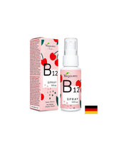 B12 sprej / vitamín B12 (metylkobalamín) / ústny sprej, 25 ml, 100% vegan <tc>Vegavero</tc>