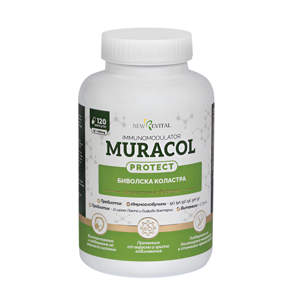 Lipozomálne byvolie kolostrum 120 kapsúl<tc>Muracol</tc> Chrániť“