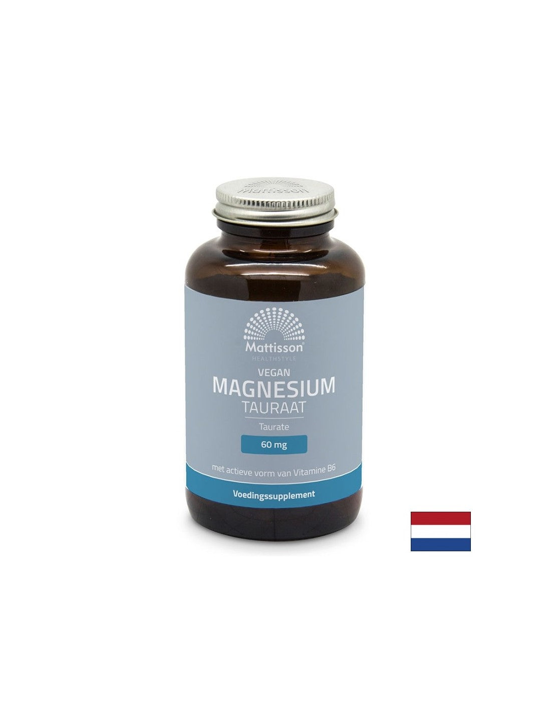 Starostlivosť o svaly a srdce - Horčík (taurát), 120 kapsúl <tc>Mattisson Healthstyle</tc>