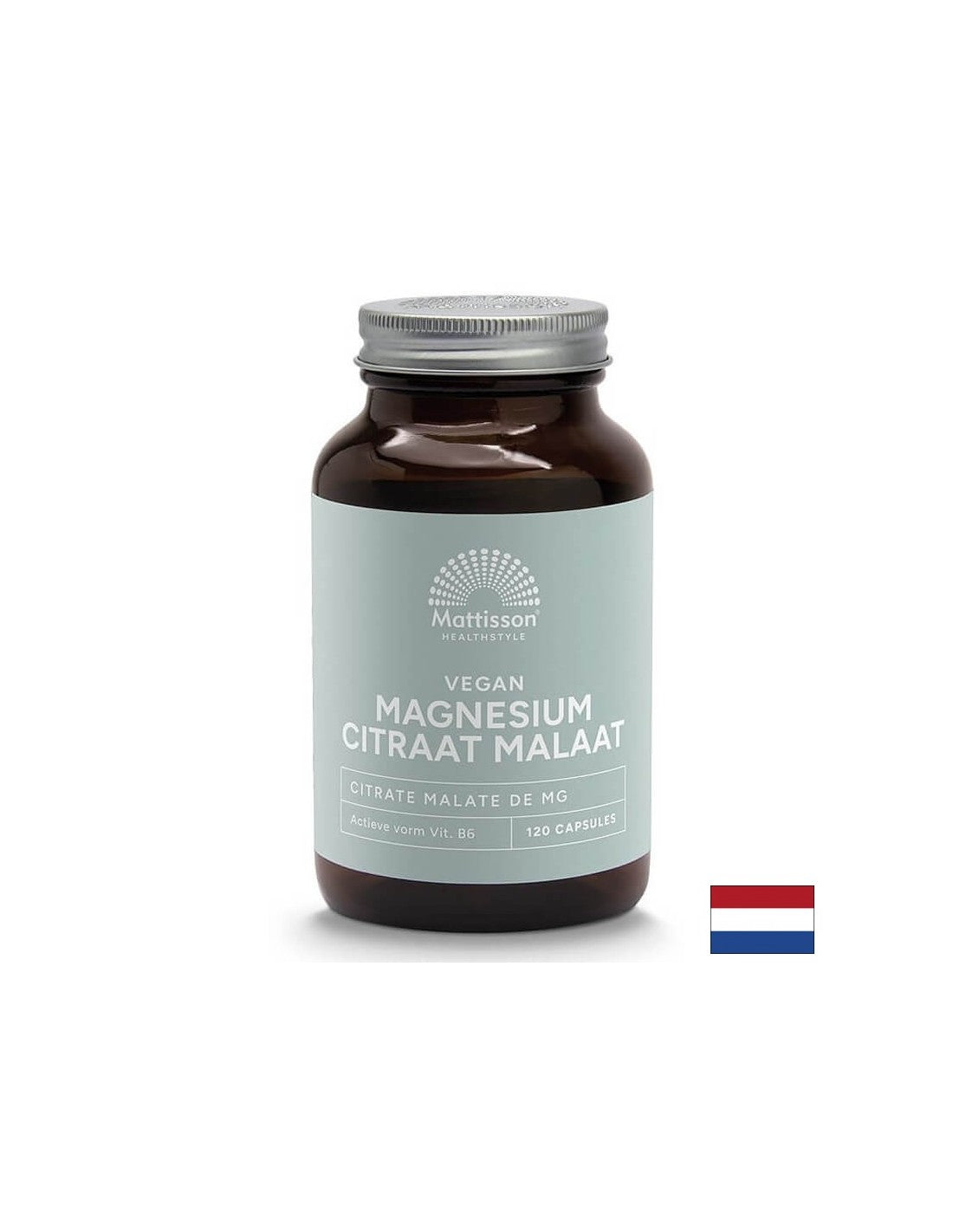 Uvoľnenie svalstva a podpora srdca - Horčík (citrát, malát), 120 kapsúl <tc>Mattisson Healthstyle</tc>