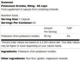 Orotát draselného 99 mg 60 kapsúl