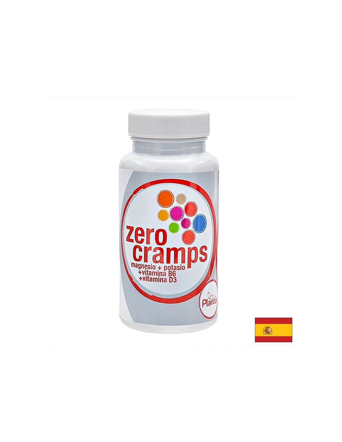Anti kŕče - horčík 132 mg, draslík 150 mg a vitamíny B6 a D3 - Zero Cramps Plantis®, 60 tabliet