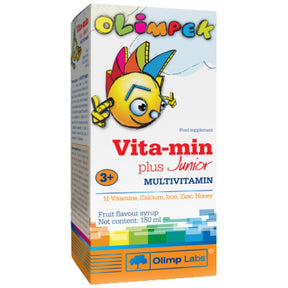 Vita-Min Plus Junior Multivitamin 150 ml - Nutra Best Europe