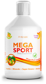 Mega Sport - vitamíny + minerály + kolagén 1497 mg /500 ml /